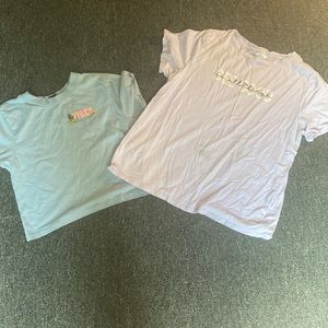 2 graphic tshirts